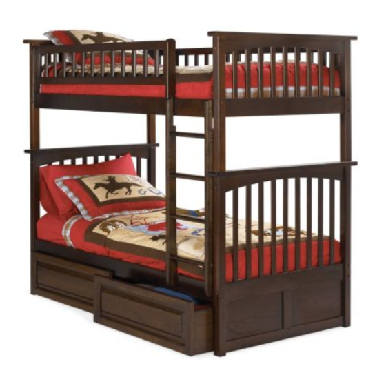 Atlantic Furniture COLORADO BUNK BED 組立説明書