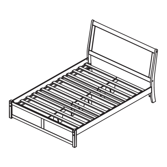 Atlantic Furniture HB 901 Instruções de montagem