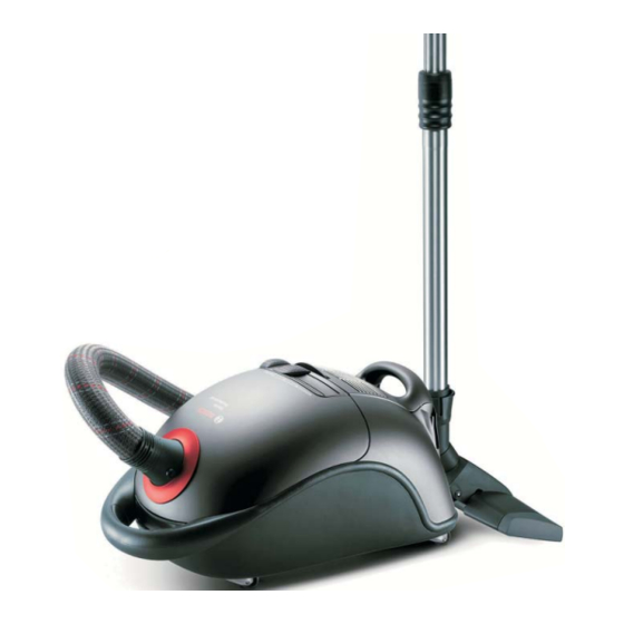 Bosch Vacuum cleaners Характеристики и спецификации