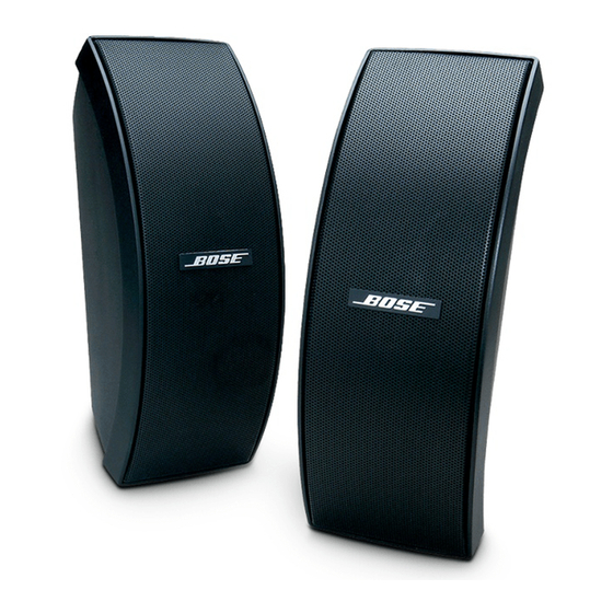 Bose 151 SE Instrukcja obsługi