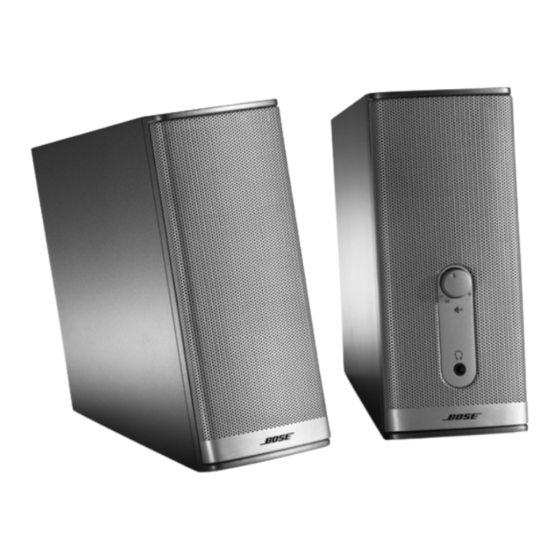 Bose Companion 2 Series ll Manuale d'uso