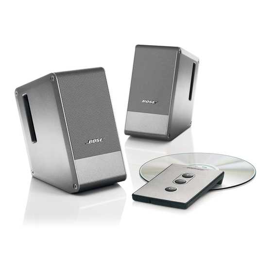 Bose Computer MusicMonitor Panduan Pemilik