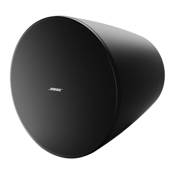 Bose DesignMax DM10P-SUB Kurulum Kılavuzu