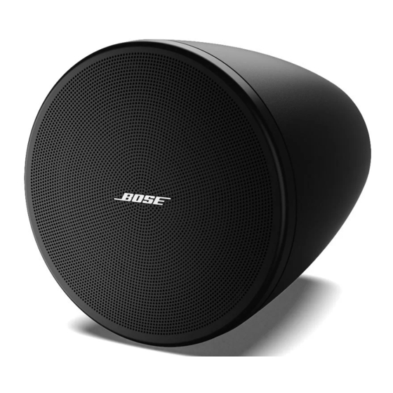 Bose DesignMax DM3P Panduan Instalasi