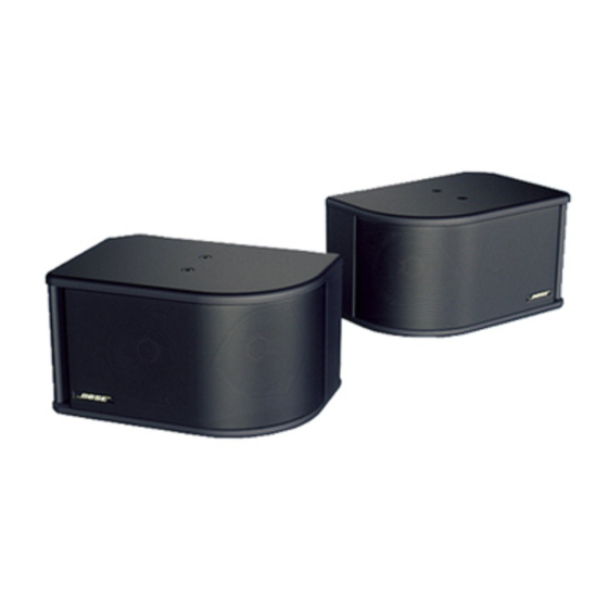 Bose L-Bracket 203 Panduan Servis