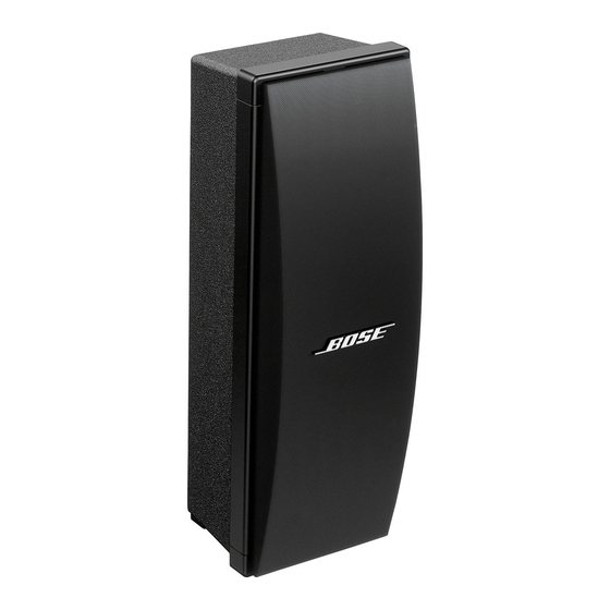 Bose Panaray 402 Series II Kurulum Kılavuzu