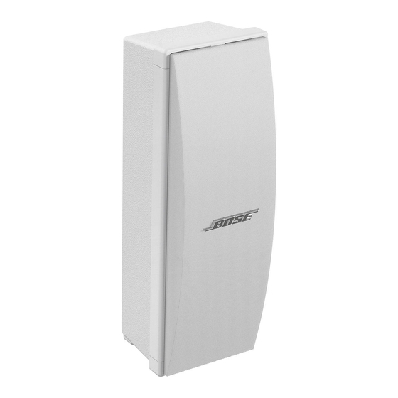 Bose Panaray 802Series IIl Installationshandbuch