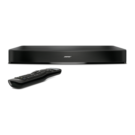 Bose Solo 10 series II Посібник з експлуатації