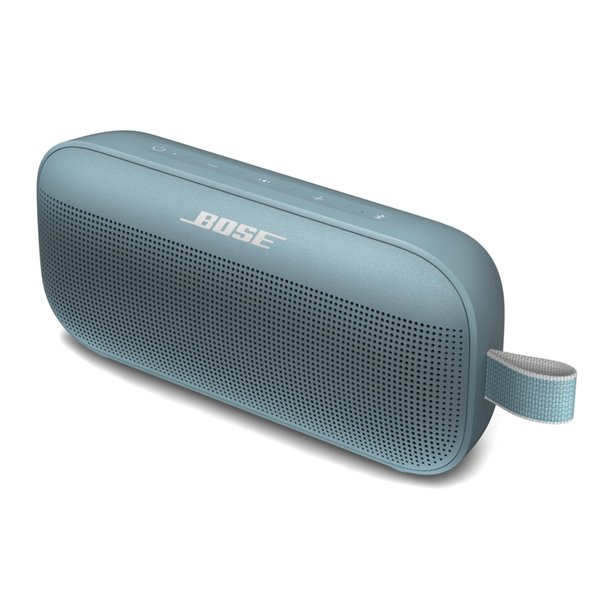 Bose SOUNDLINK FLEX Manual