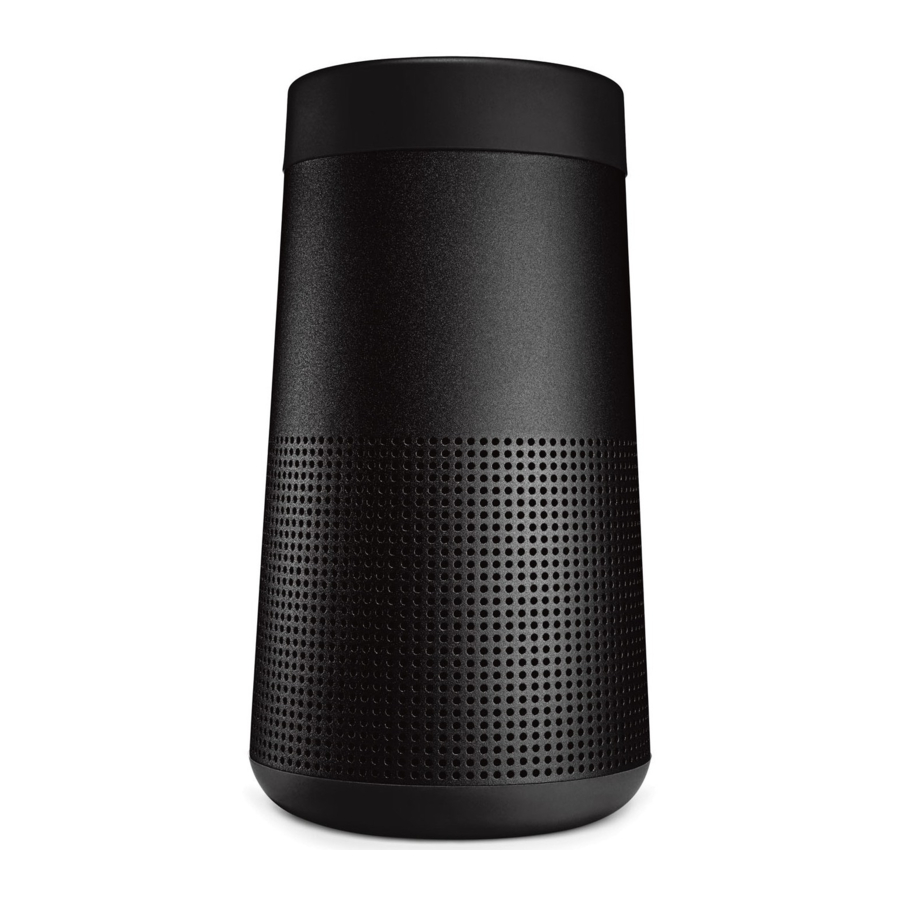 Bose SOUNDLINK REVOLVE II Talimatlar Kılavuzu