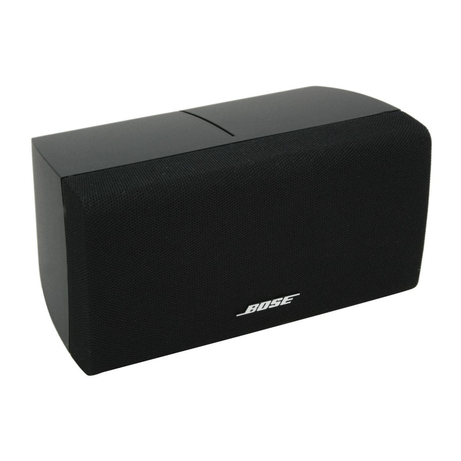 Bose 40366 Instrukcja obsługi