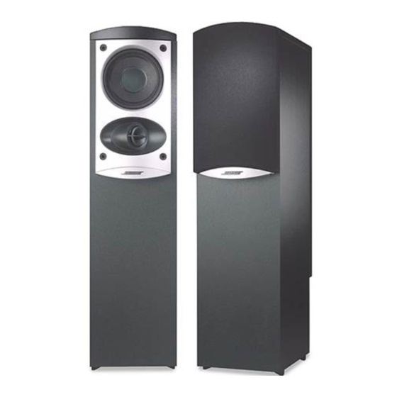 Bose 601 Series IV Direct/Reflecting 소유자 매뉴얼