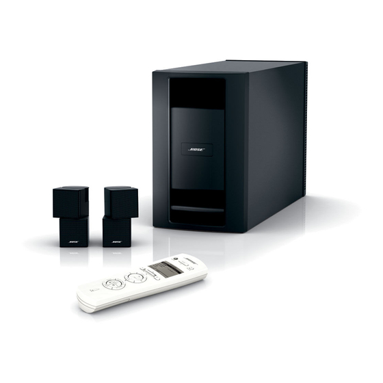 Bose Lifestyle Homewide Gebruikershandleiding