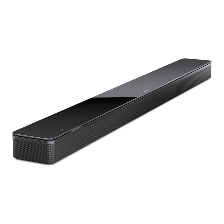 Bose SMART SOUNDBAR 700 Manual