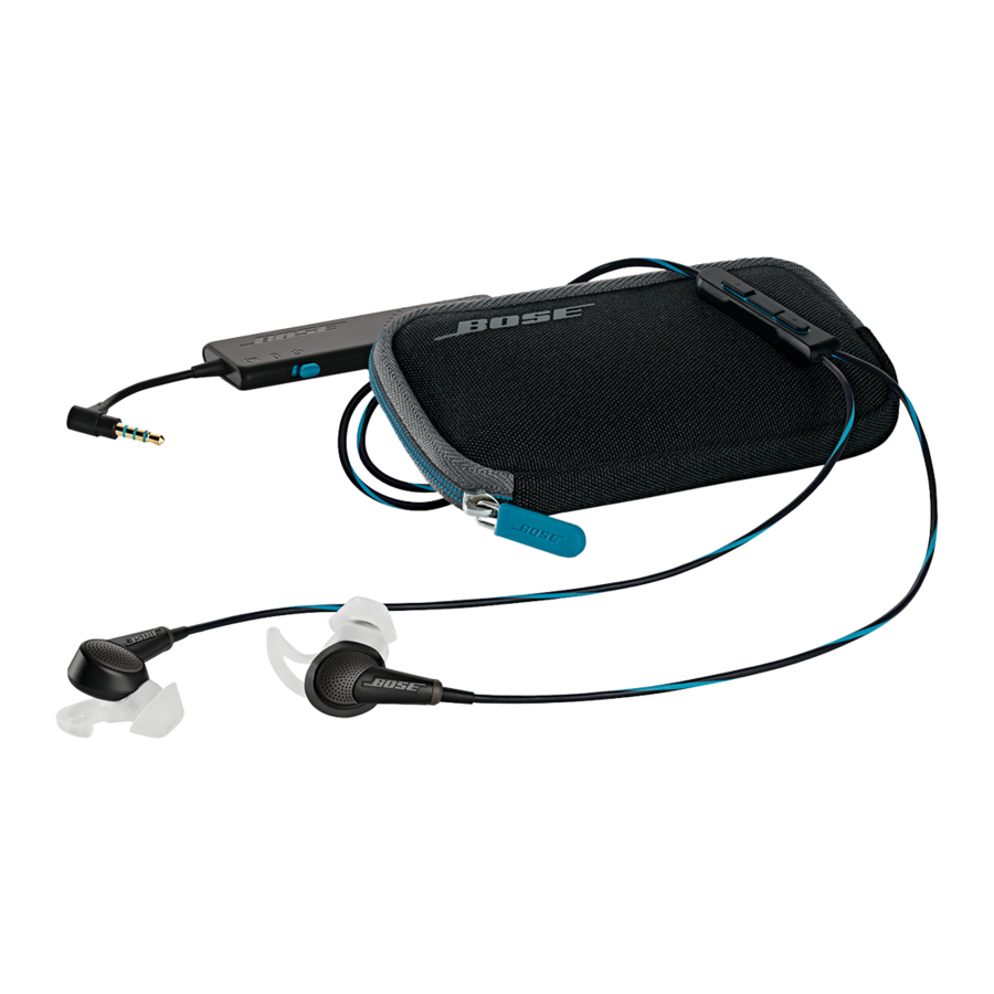 Bose QuietComfort 20 Manual