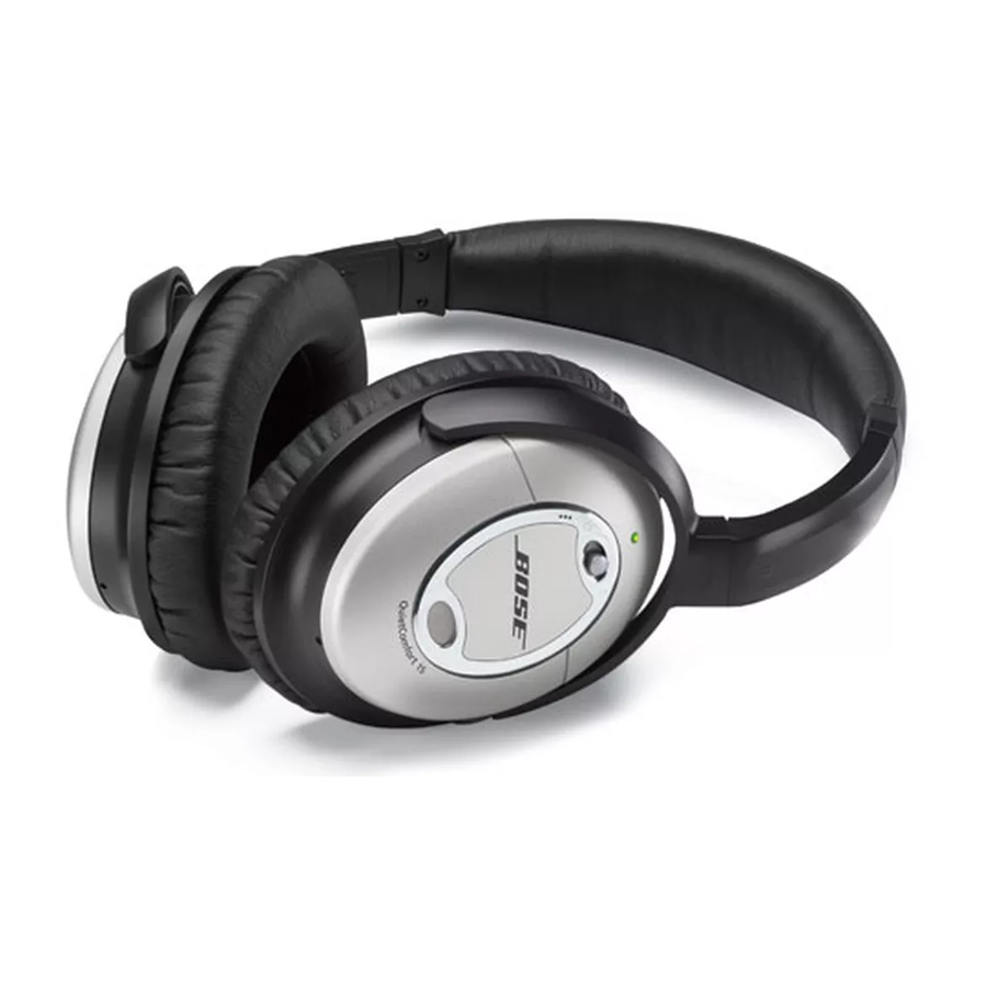 Bose QuietComfort AM323648 Instrukcja obsługi