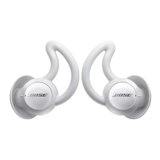 Bose Sleepbuds Quick Manual