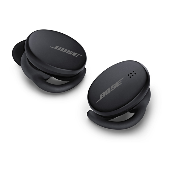 Bose Sport 매뉴얼