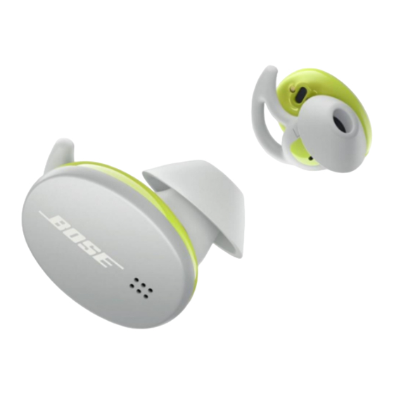 Bose SPORT EARBUDS Руководство