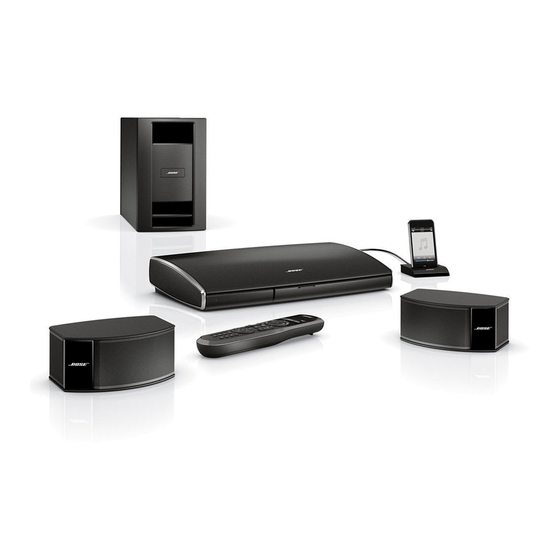 Bose Lifestyle 135 Series III Bedieningshandleiding