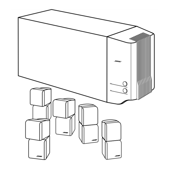 Bose Lifestyle 25 Manual del usuario