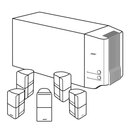 Bose Lifestyle 25 Series II Gebruikershandleiding