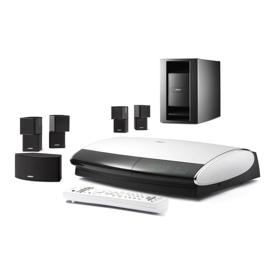 Bose Lifestyle 38 Series IV Gebruikershandleiding