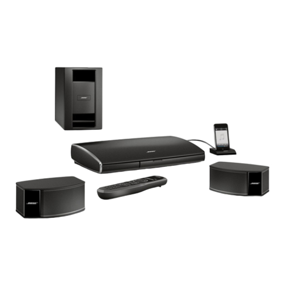 Bose Lifestyle 525 Series III Installatiehandleiding