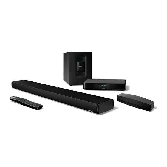 Bose SoundTouch 120 Panduan Memulai Cepat