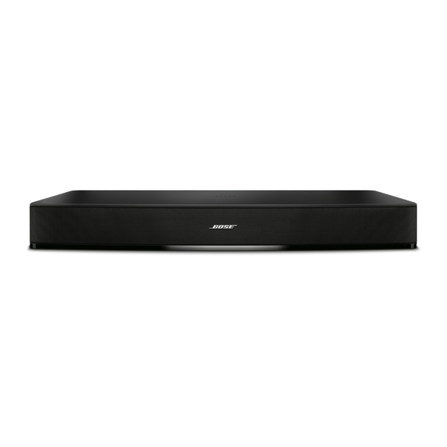 Bose Solo 10 Instrukcja obsługi