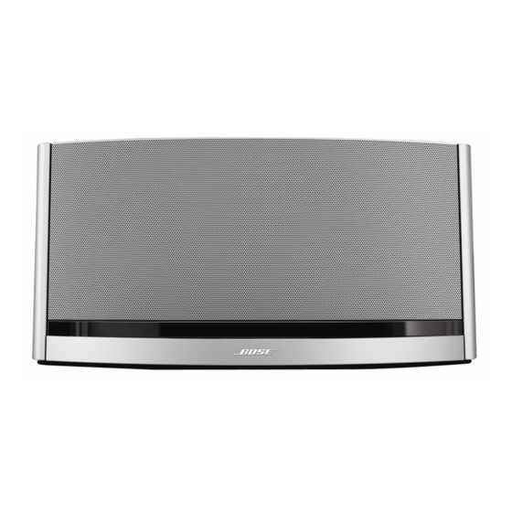 Bose SoundDock 10 Bluetooth Manual del usuario