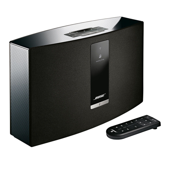 Bose SoundTouch 20 Series III Instrukcja obsługi