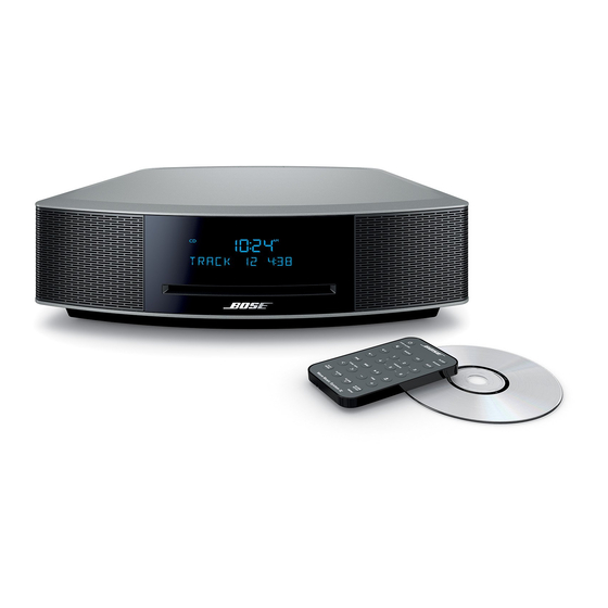 Bose Wave Music System IV Посібник користувача