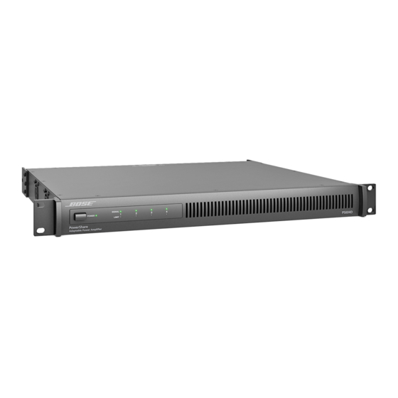 Bose PowerShare PS604D Kurulum Kılavuzları