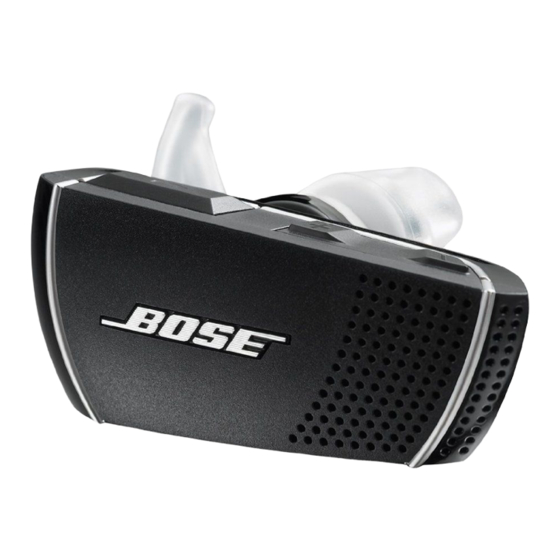 Bose BLUETOOTH HEADSET 2 SERIES Instructies voor het vervangen van de batterij