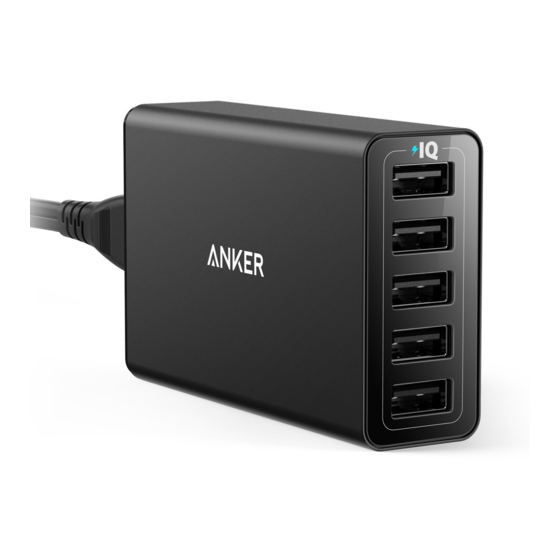 Anker 5-Device Charging Station Panduan Cepat