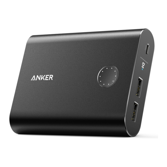 Anker PowerCore 13400 Nintendo Switch Edition Gebruikershandleiding