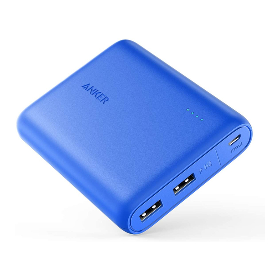 Anker Powercore 13000 Manual de boas-vindas