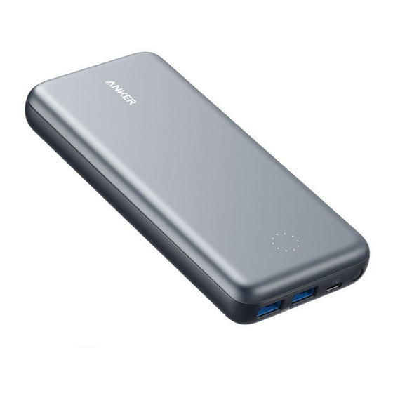 Anker PowerCore+ 19000 PD Willkommen Handbuch