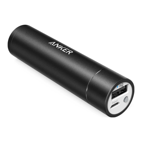 Anker Powercore+ MINI Hoş Geldiniz Kılavuzu