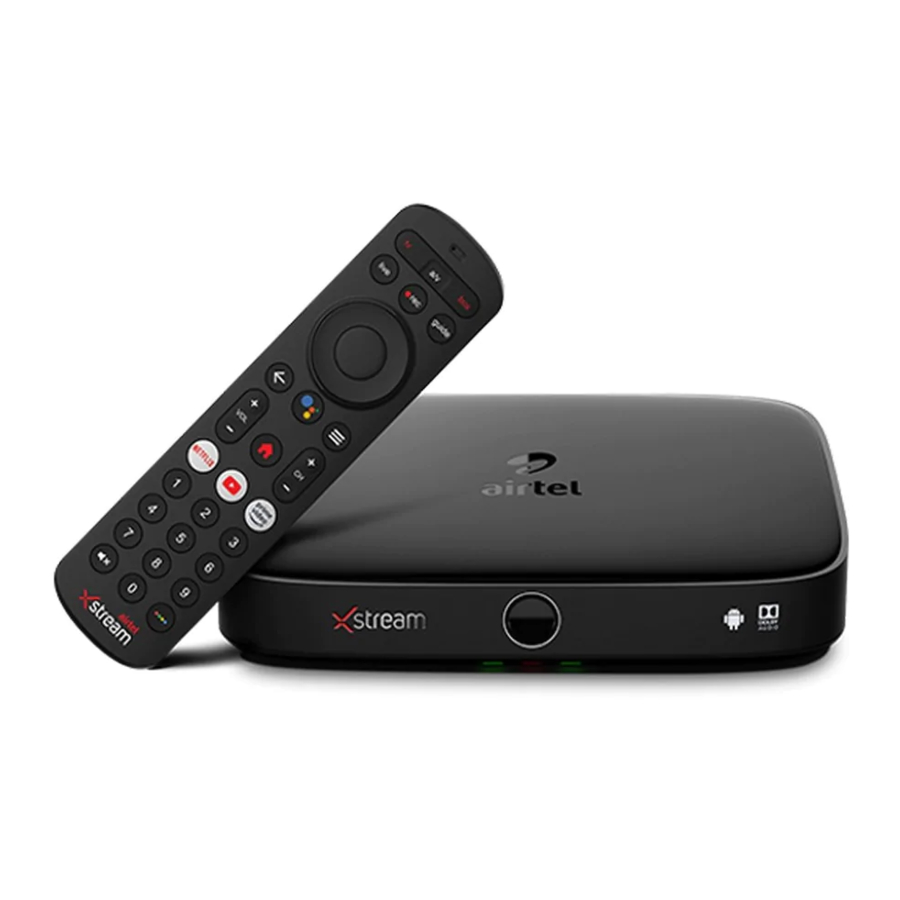 Airtel Xstream Manuale d'uso