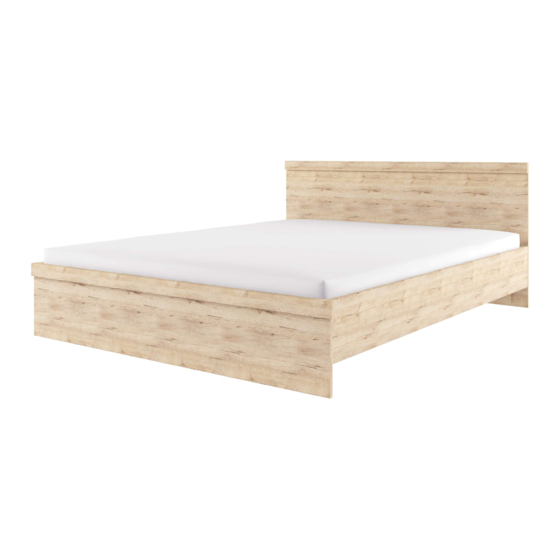 ANREX JAGGER Bed 160 Instrukcje montażu