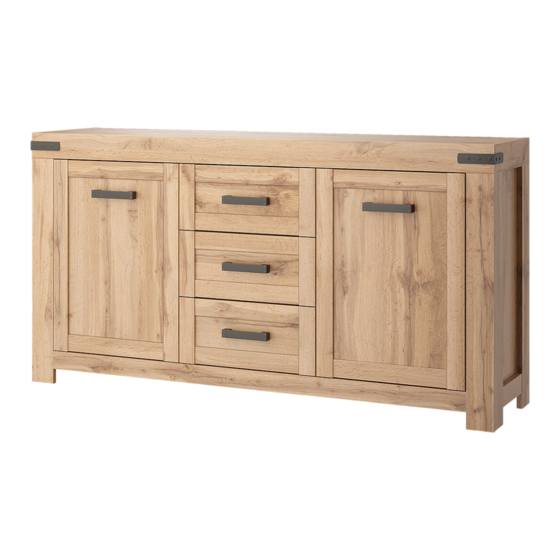 ANREX MORTIZ Sideboard 2D3S Instrucciones de montaje