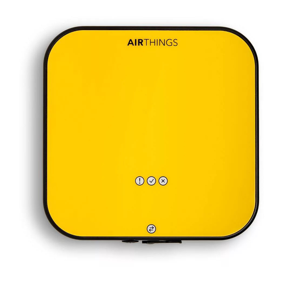 Airthings Corentium Pro Руководство