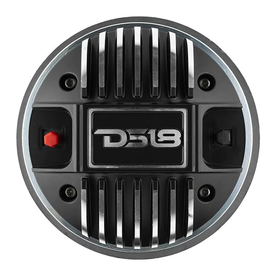 DS18 PRO-D2X Owner's Manual