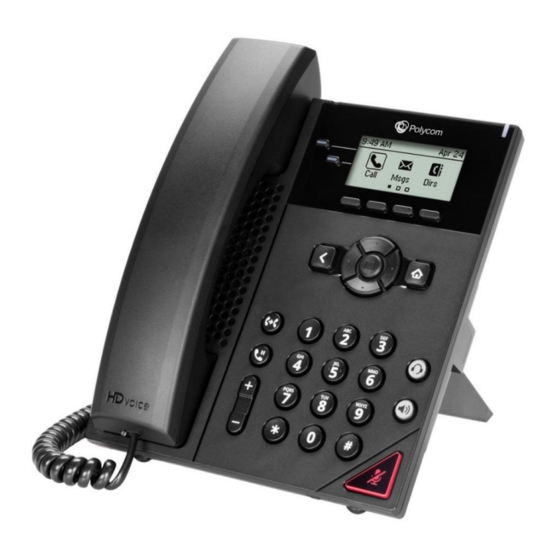 Daisy Polycom VVX150 Pełna instrukcja obsługi