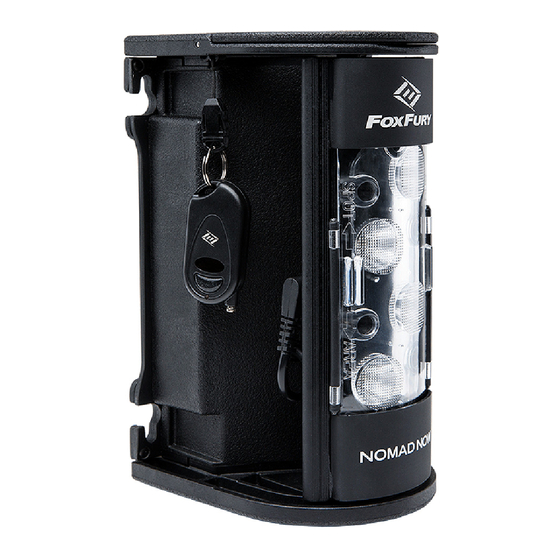 Foxfury Lighting Solutions NOMAD NOW 製品マニュアル