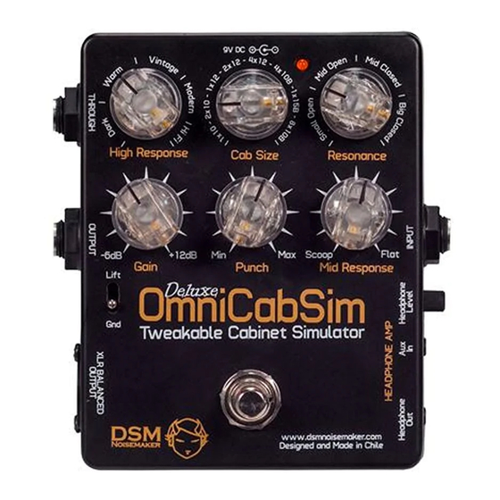 DSM omnicabsim User Manual