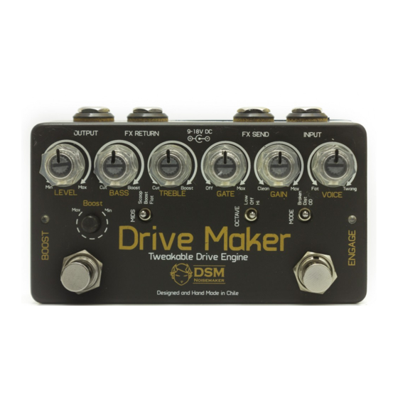 DSM Noisemaker Drive Maker User Manual