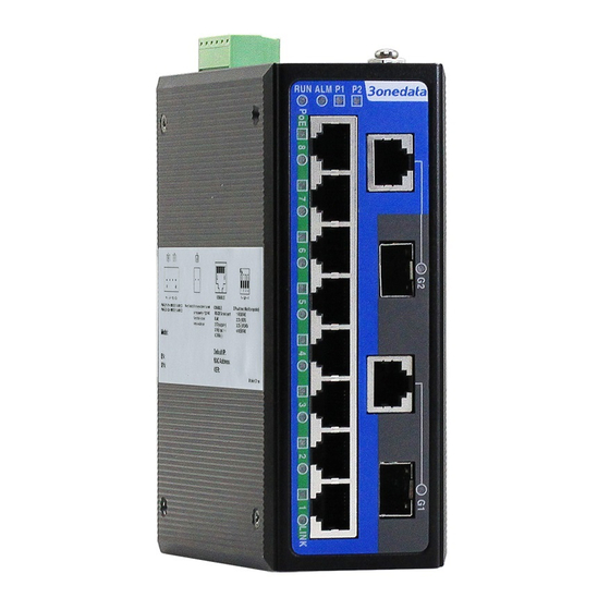 3onedata IES2210-4P2GC-2P24-60W Manual de instalação rápida